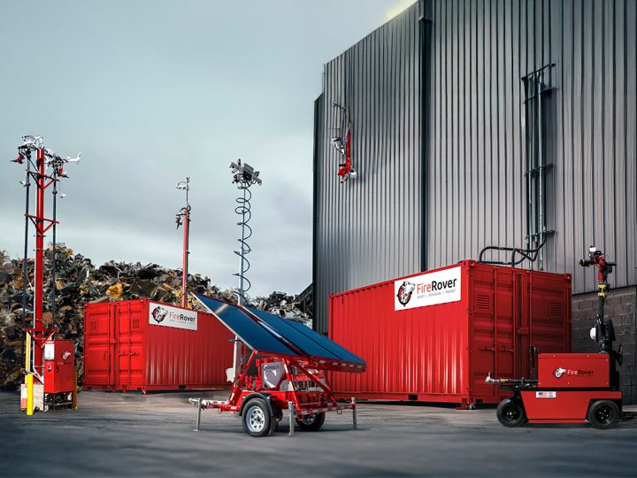 Fire Detection and Suppression for Waste and Recycling Facilities